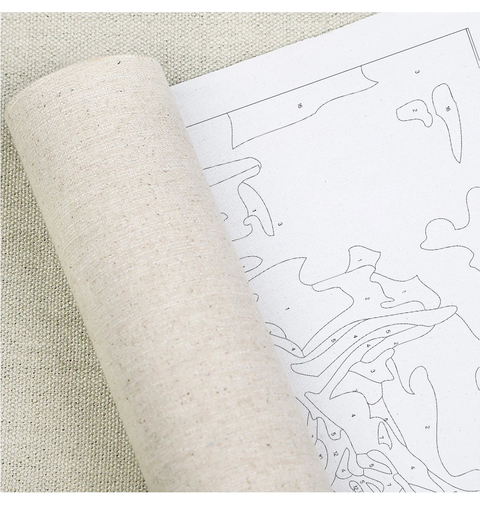 Pintura Numerada Terapêutica - Cachorro