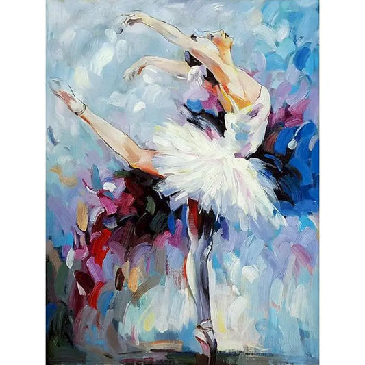Pintura Numerada Bailarina
