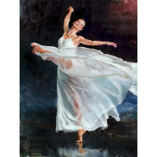 Pintura Numerada Bailarina