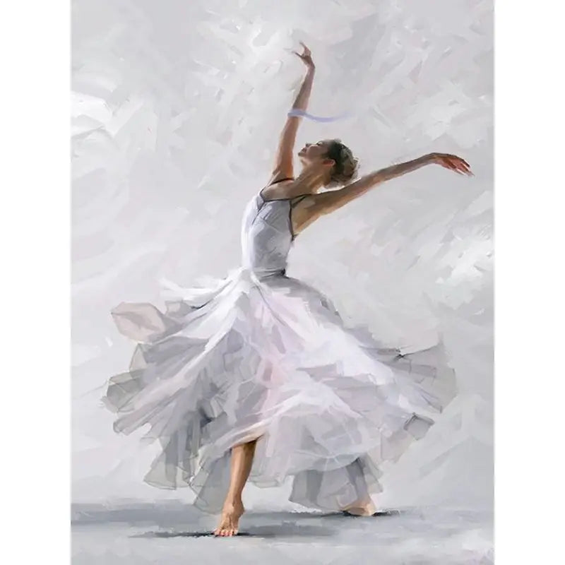 Pintura Numerada Bailarina
