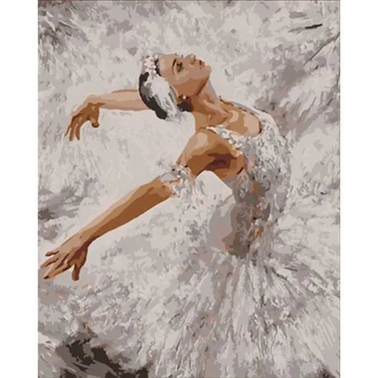 Pintura Numerada Bailarina
