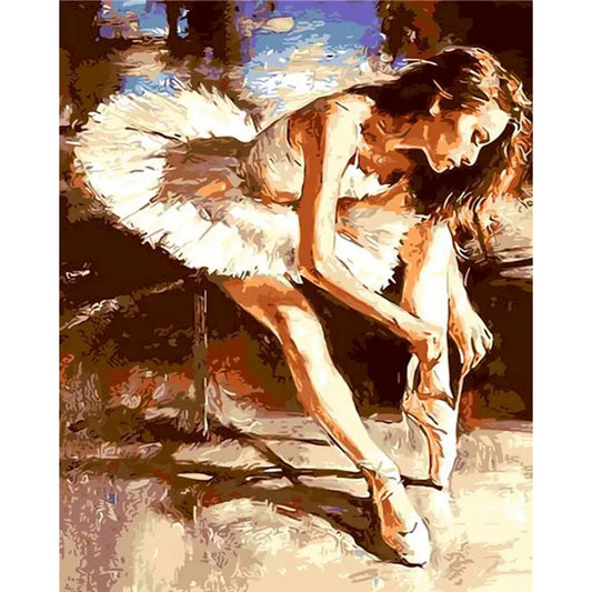 Pintura Numerada Bailarina