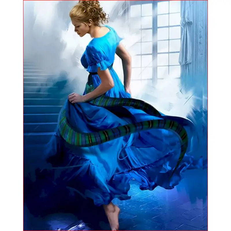 Pintura Numerada Bailarina