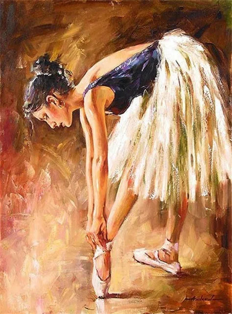 Pintura Numerada Bailarina