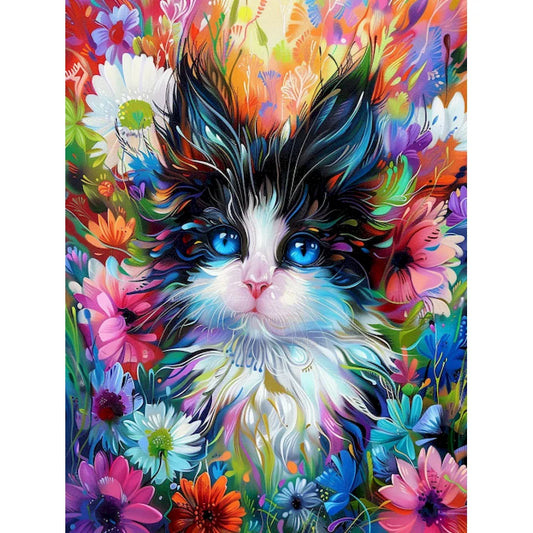 Pintura Numerada Terapêutica - Gatos
