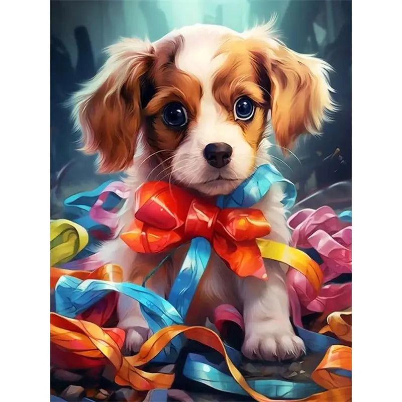 Pintura Numerada Terapêutica - Cachorro