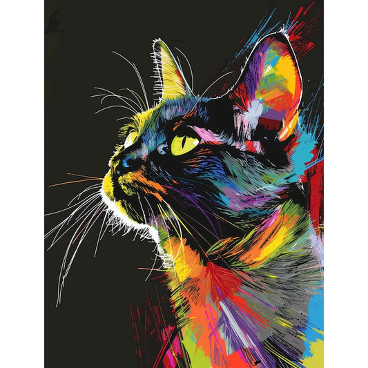 Pintura Numerada Terapêutica - Gatos