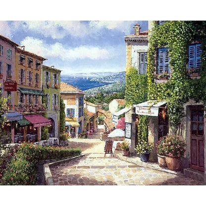 Pintura Numerada Terapêutica - Paisagem