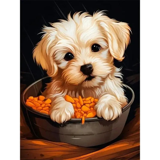 Pintura Numerada Terapêutica - Cachorro