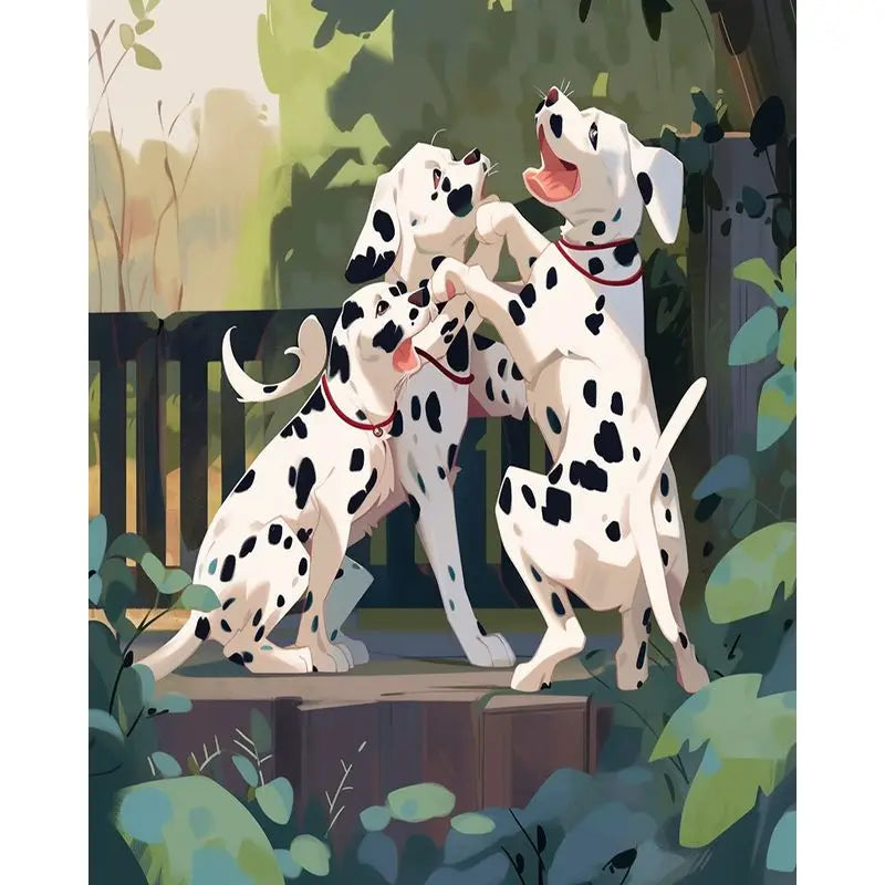 Pintura Numerada Cachorro