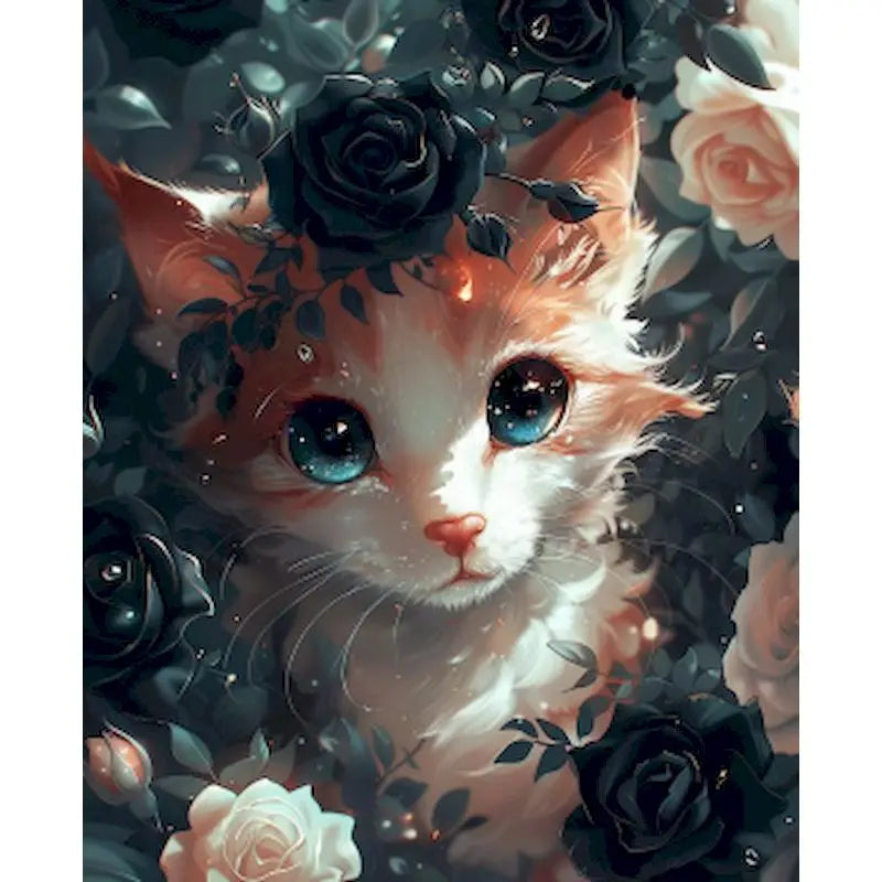 Pintura Numerada Terapêutica - Gatos