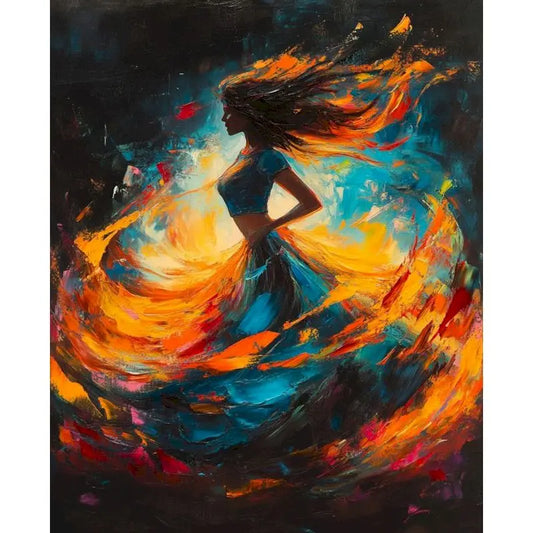 Pintura Numerada Terapêutica - Mulher