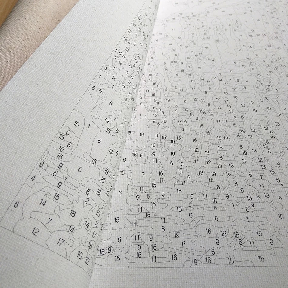 Pintura Numerada Terapêutica - Obras de Arte