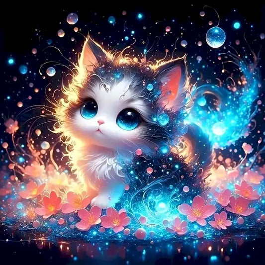 Pintura Numerada Gato