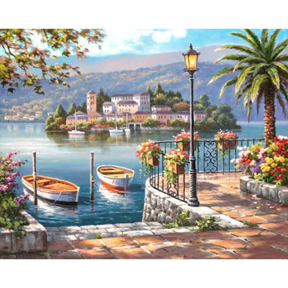 Pintura Numerada Terapêutica - Paisagem