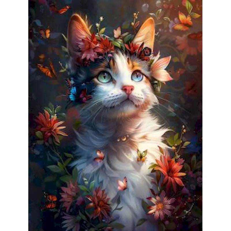Pintura Numerada Terapêutica - Gatos