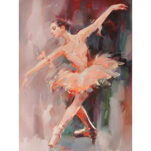 Pintura Numerada Bailarina