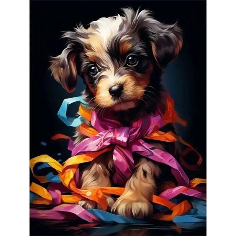 Pintura Numerada Terapêutica - Cachorro