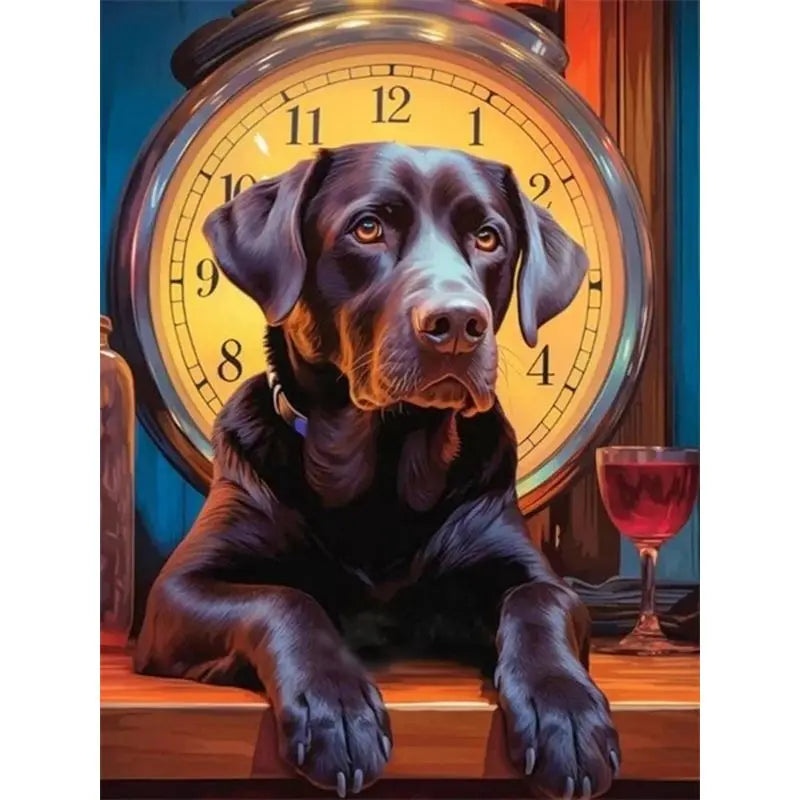 Pintura Numerada Terapêutica - Cachorro