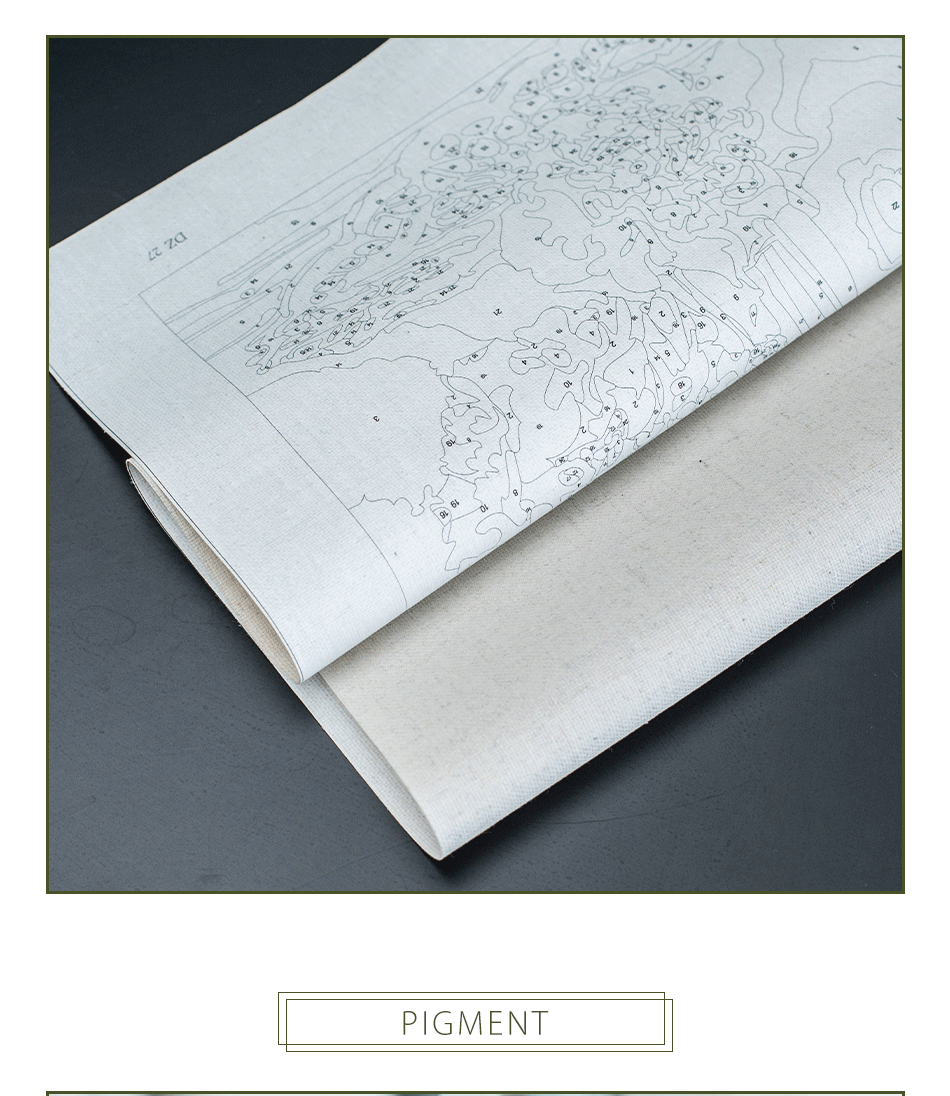 Pintura Numerada Terapêutica - Paisagem