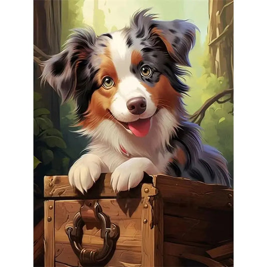 Pintura Numerada Terapêutica - Cachorro