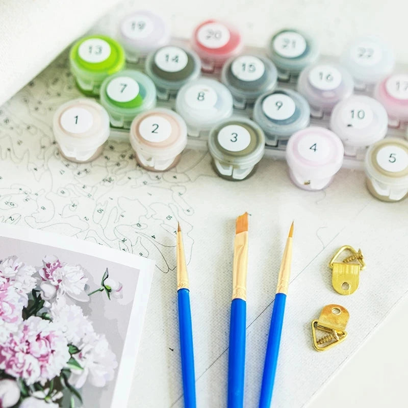Pintura Numerada Terapêutica - Paisagem